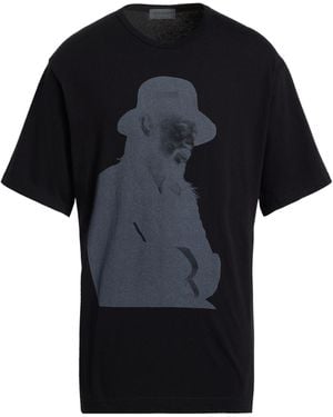 Yohji Yamamoto T-Shirt Cotton - Black