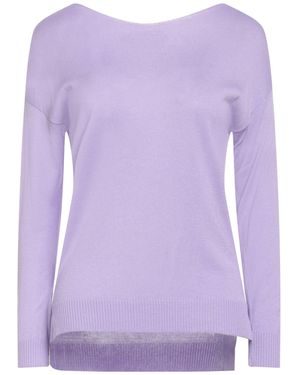 CROCHÈ Lilac Sweater Viscose - Purple