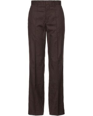 NINETY PERCENT Dark Pants Tencel - Brown
