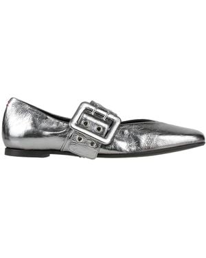 Halmanera Ballet Flats Leather - White