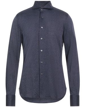 Canali Shirt Cotton - Blue