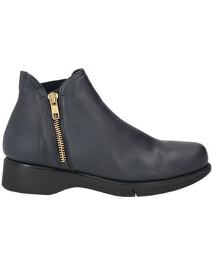 Frau Ankle Boots Leather - Blue