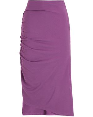8 by YOOX Midi Skirt - Purple