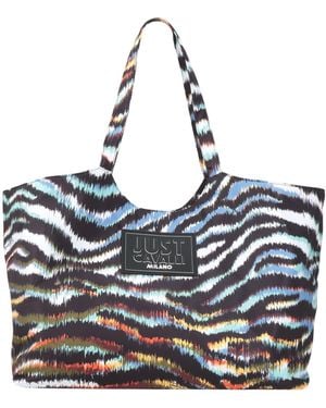 Just Cavalli Bolso de asas largas - Azul