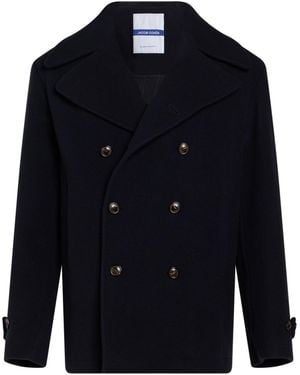 Jacob Cohen Midnight Coat Virgin Wool, Polyamide - Blue