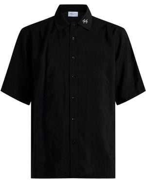 FAMILY FIRST Shirt Cupro, Polyester - Black