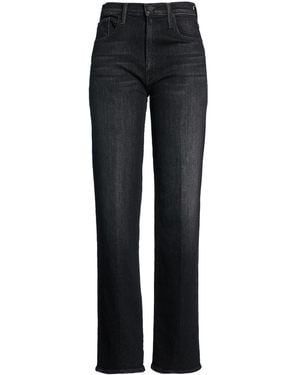 Mother Jeans Cotton, Post-Consumer Recycled Cotton, Polyester, Elastane - Blue