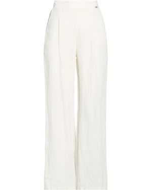 Bomboogie Trousers Linen - White