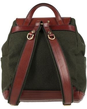 The Bridge Backpack Virgin Wool, Leather - Brown