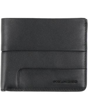 Piquadro Wallet Cow Leather - Black