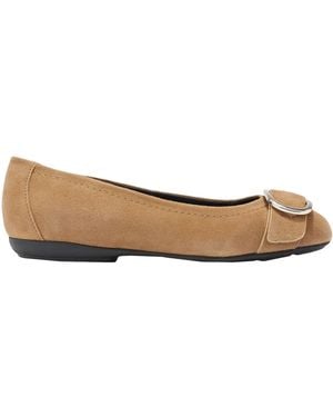 Geox Ballet Flats Soft Leather - White