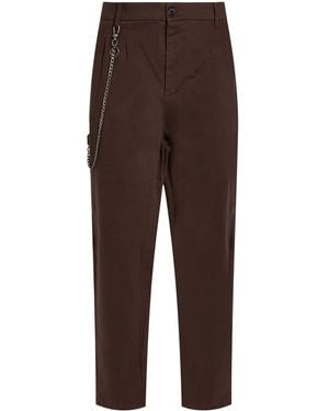 Imperial Chocolate Pants Cotton, Elastane - Brown