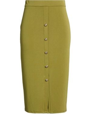 Joseph Ribkoff Midi Skirt Polyester, Elastane - Green
