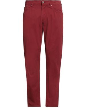 Hackett Earth Trousers Cotton, Elastane - Red