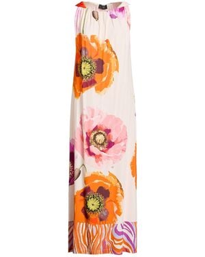 Clips Tricot Light Maxi Dress Viscose, Elastane - White