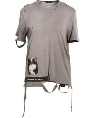 Ann Demeulemeester T-Shirt Cotton - Gray
