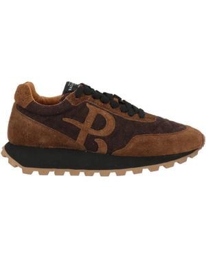 Ballantyne Sneakers Leather, Textile Fibers - Brown