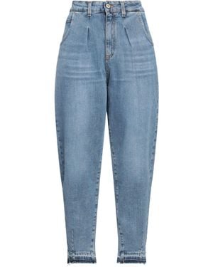 NOIR'N'BLEU Jeans Cotton, Elastane - Blue