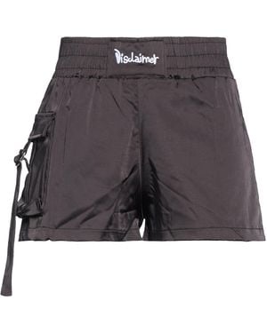 DISCLAIMER Shorts & Bermuda Shorts Polyester, Cotton, Elastane - Grey