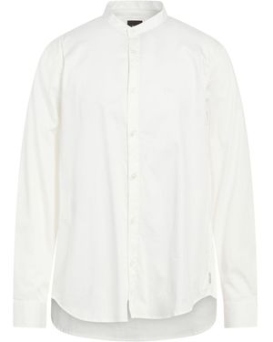 ARMANI EXCHANGE Shirt Cotton, Elastane - White