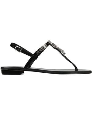 Paolo Ferrara Thong Sandal Leather - Natural