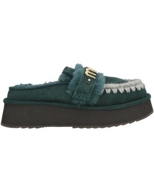 Mou Mules & Clogs - Green