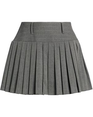 Marc Ellis Mini Skirt Polyester, Viscose, Elastane - Gray