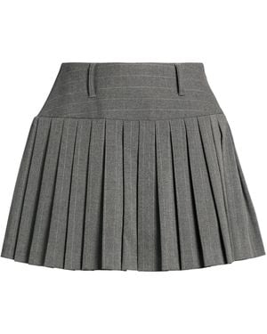 Marc Ellis Mini Skirt Polyester, Viscose, Elastane - Gray