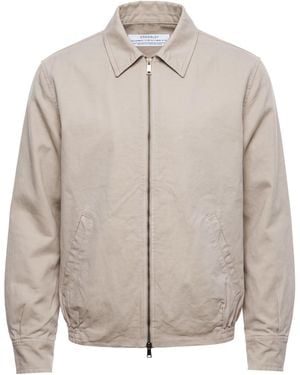 Crossley Jacket Cotton, Elastane - Natural