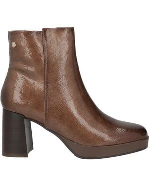 Carmela Ankle Boots Synthetic Material - Brown