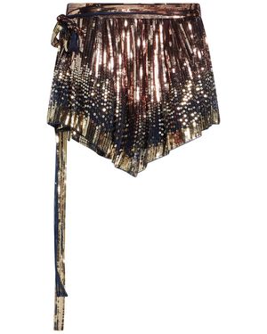Rabanne Shorts & Bermuda Shorts Polyamide, Acetate, Silk - White