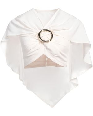 Rabanne Top Acetate, Viscose - White