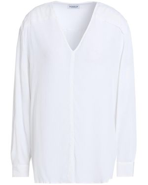 Dondup Top Acetate, Silk - White