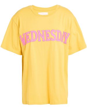 Alberta Ferretti Camiseta - Amarillo