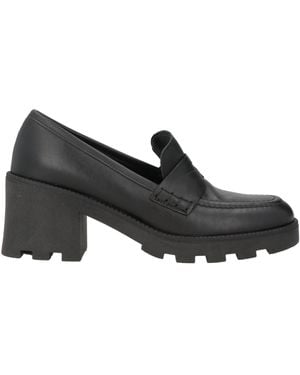 Cinzia Soft Loafers Synthetisches Material - Black