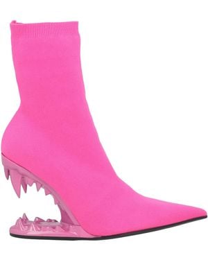 Gcds Ankle Boots Textile Fibers - Pink