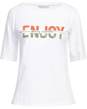 Caractere T-Shirt Cotton, Elastane - White