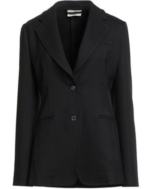 Drumohr Blazer Virgin Wool, Viscose, Silk - Black