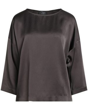 Clips Tricot Top Acetate, Viscose - Black