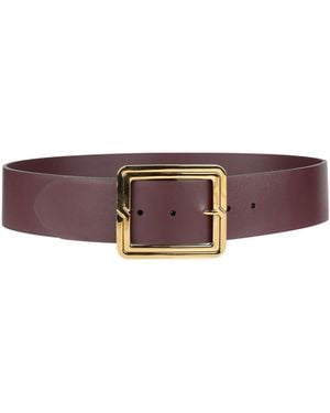 Etro Plum Belt Calfskin - Purple