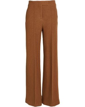 Iceberg Trousers Virgin Wool - Brown