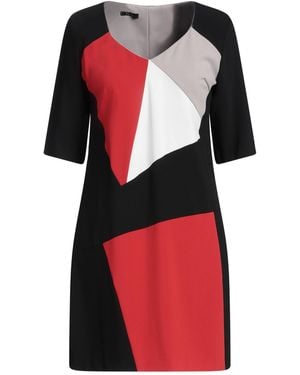 Hanita Mini Dress Polyester - Red