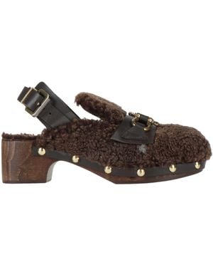 Paola D'arcano Mules & Clogs Soft Leather - Brown