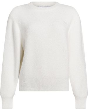 T By Alexander Wang Pullover - Weiß