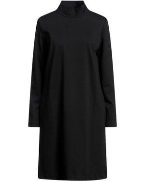 European Culture Mini Dress - Black