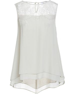 Diana Gallesi Top Viscose, Polyester, Polyamide - White