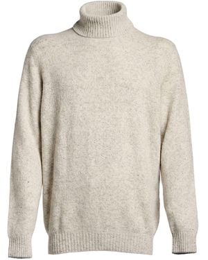 Brunello Cucinelli Rollkragenpullover - Weiß