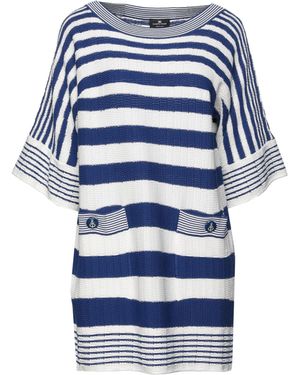 Elisabetta Franchi Vestito Corto - Blu