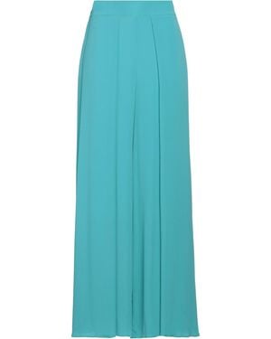 Marella Trousers Acetate, Silk - Blue