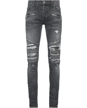 Balmain Denim Trousers - Grey